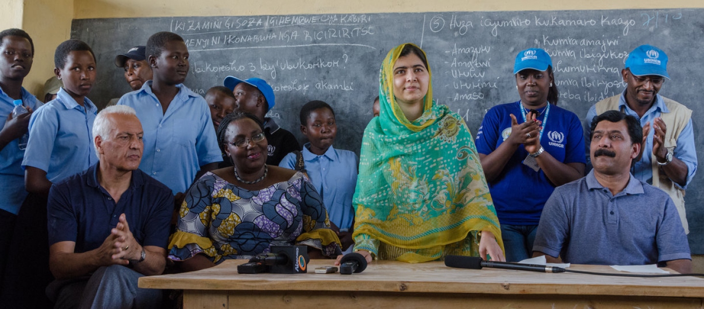 Malala devoted to be the Voice of the unheard Burundian Refugee Girls in Rwanda