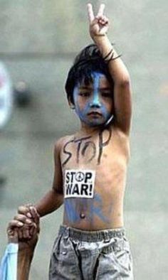 STOP WAR !!! our Children (worldwide) asking for peace. Photography