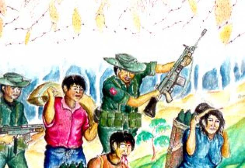 ภาพวาด ศิลปะ ผู้ลี้ภัย ประเทศไทย UNHCR