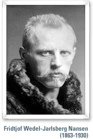 Fridtjof Wedel-Jarlsberg Nansen
(1863-1930)