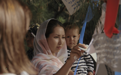 Greek islands and capital mark World Refugee Day