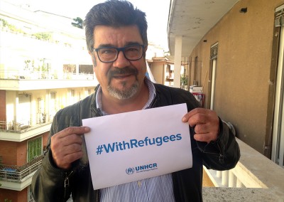 Francesco Pannofino per #WithRefugees