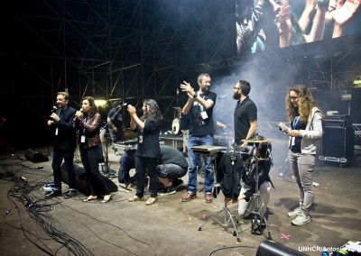 Florence. Italy. World Refugee Day 2016 concert