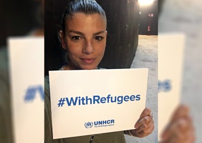 Emma Marrone per #WithRefugees