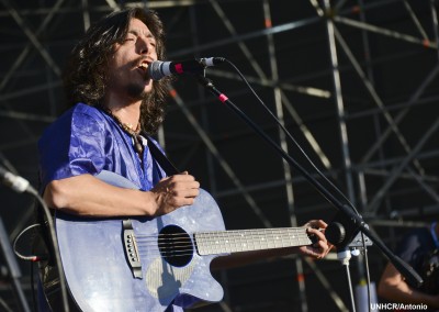 Florence. Italy. World Refugee Day 2016 concert