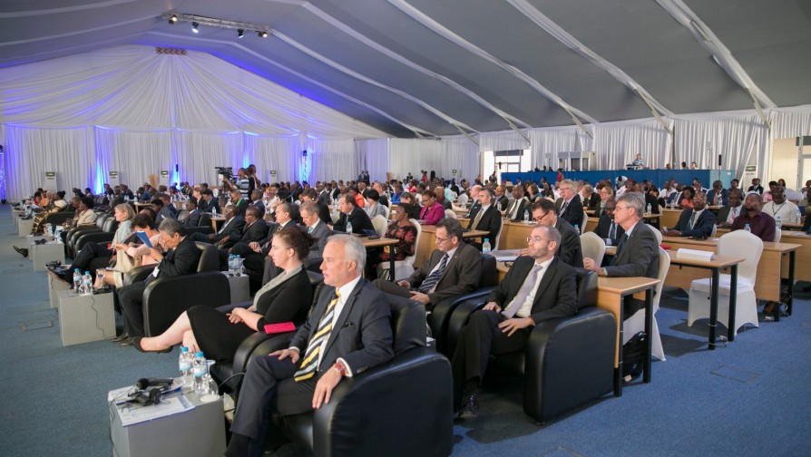 High-level guests attending the national event organised in Kigali | Photo: Eugene Sibomana/UNHCR