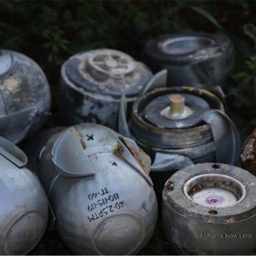 Russia/Syria: Extensive Recent Use of Cluster Munitions 