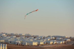 “Azraq Camp. Photo: UNHCR/M Hawari”