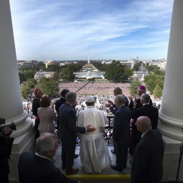 Mensaje del papa Francisco al Congreso de  EE.UU.