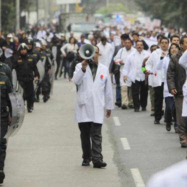 Perú debe prevenir muertes ilícitas de manifestantes