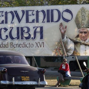 Cuba: Halt Repression in Advance of Pope’s Visit