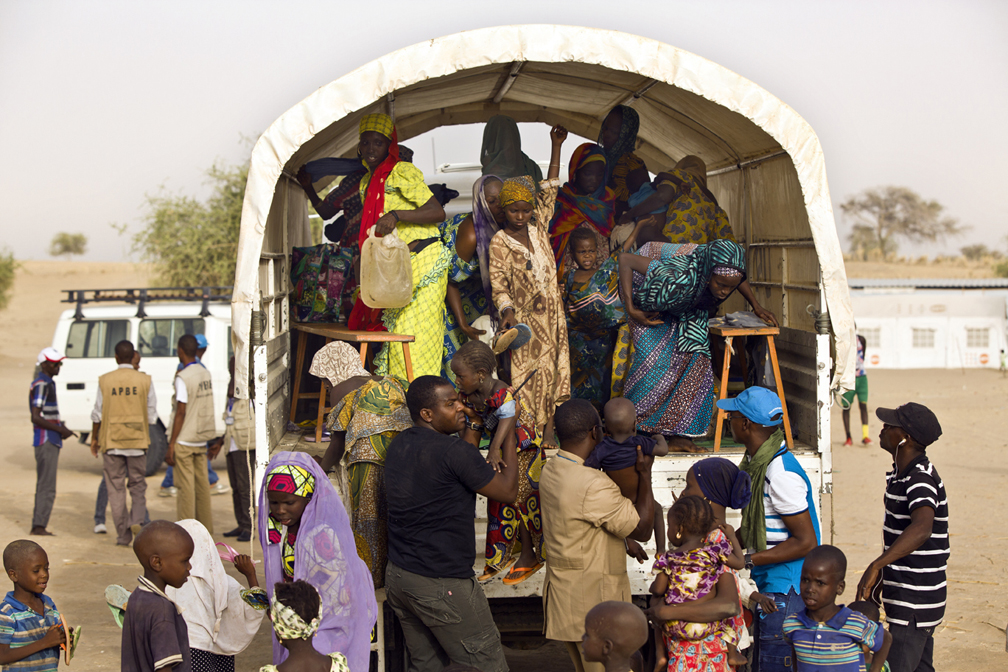 Arriving at Sayam Forage refugee camp