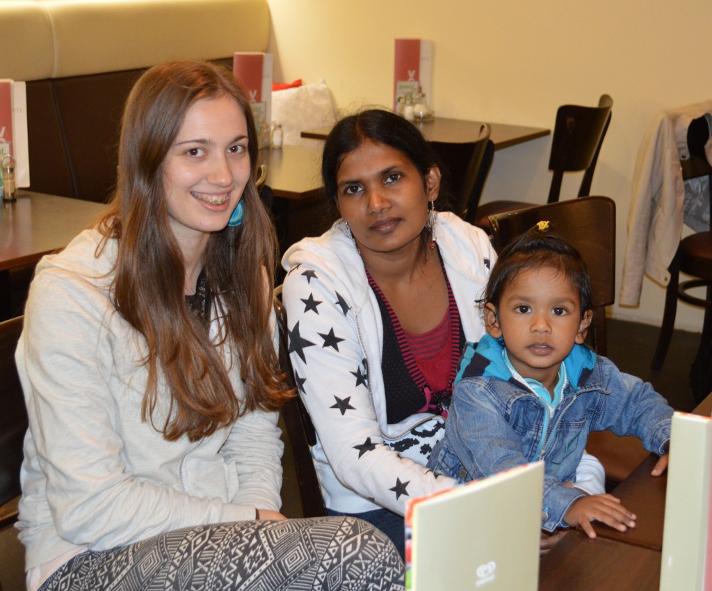 © Caritas Andrea und Gurdeep bilden zusammen ein interkulturelles Tandem im Rahmen des Caritas Begegnungsprojekts Neuland.