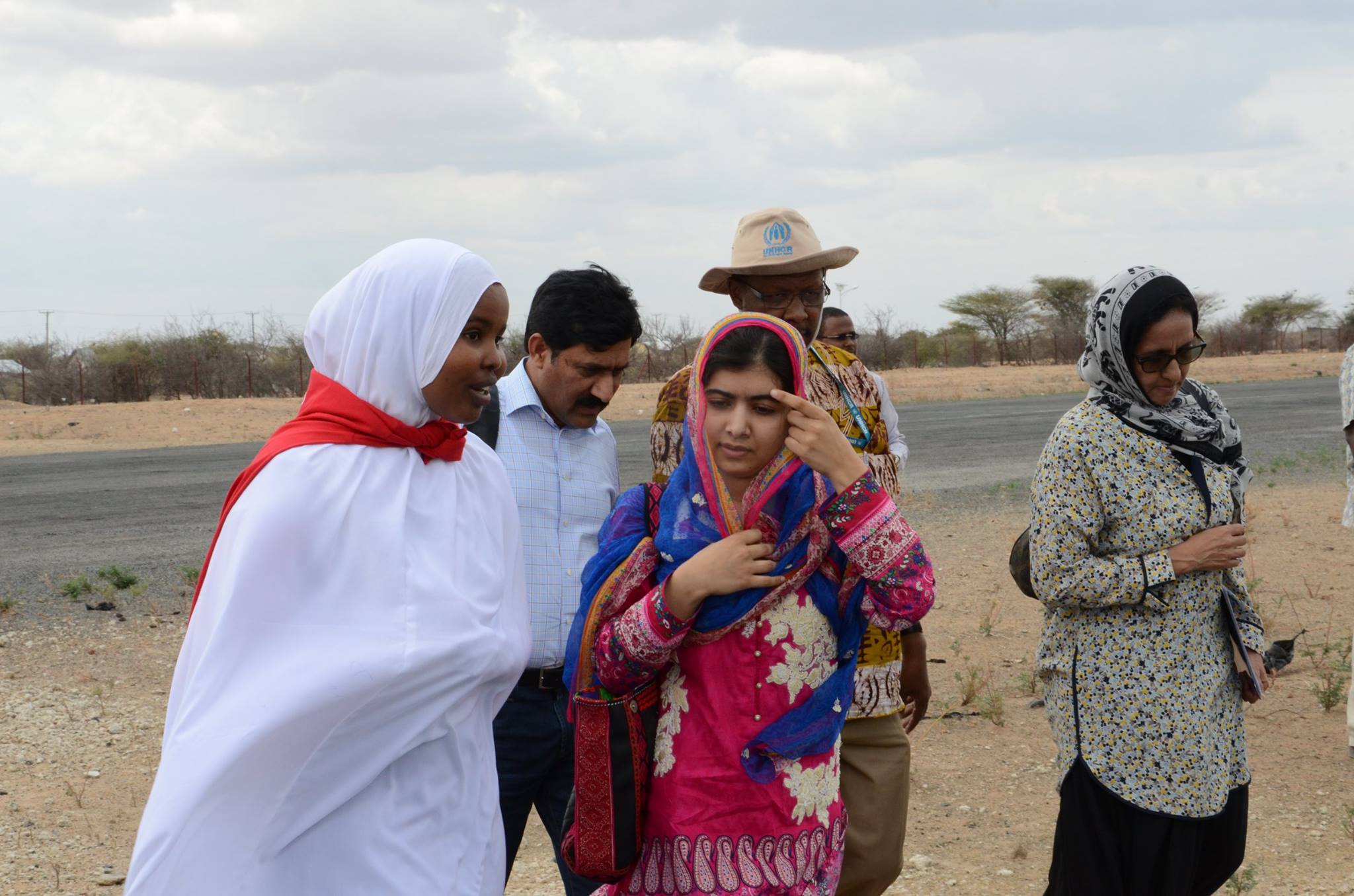 Malala Celebrates her 19th Birthday with Refugees in Dadaab