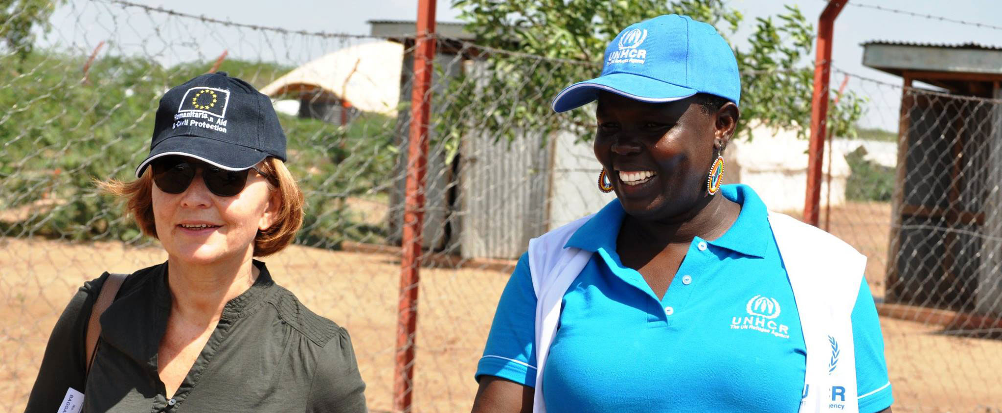 Director General of DG ECHO (the European Commission Directorate-General Humanitarian Aid and Civil Protection office), Monique Pariat Visits Kakuma