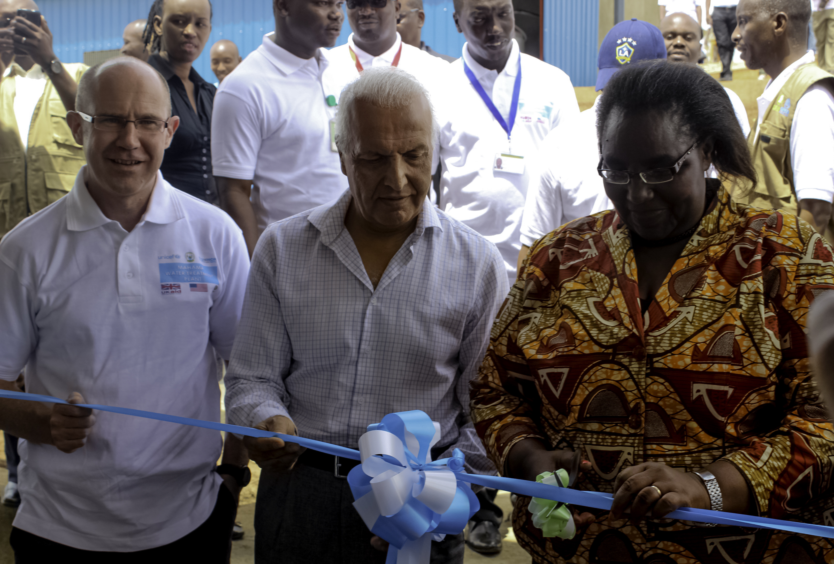 Mahama: Burundian refugees get a New Permanent Water Treatment Plant