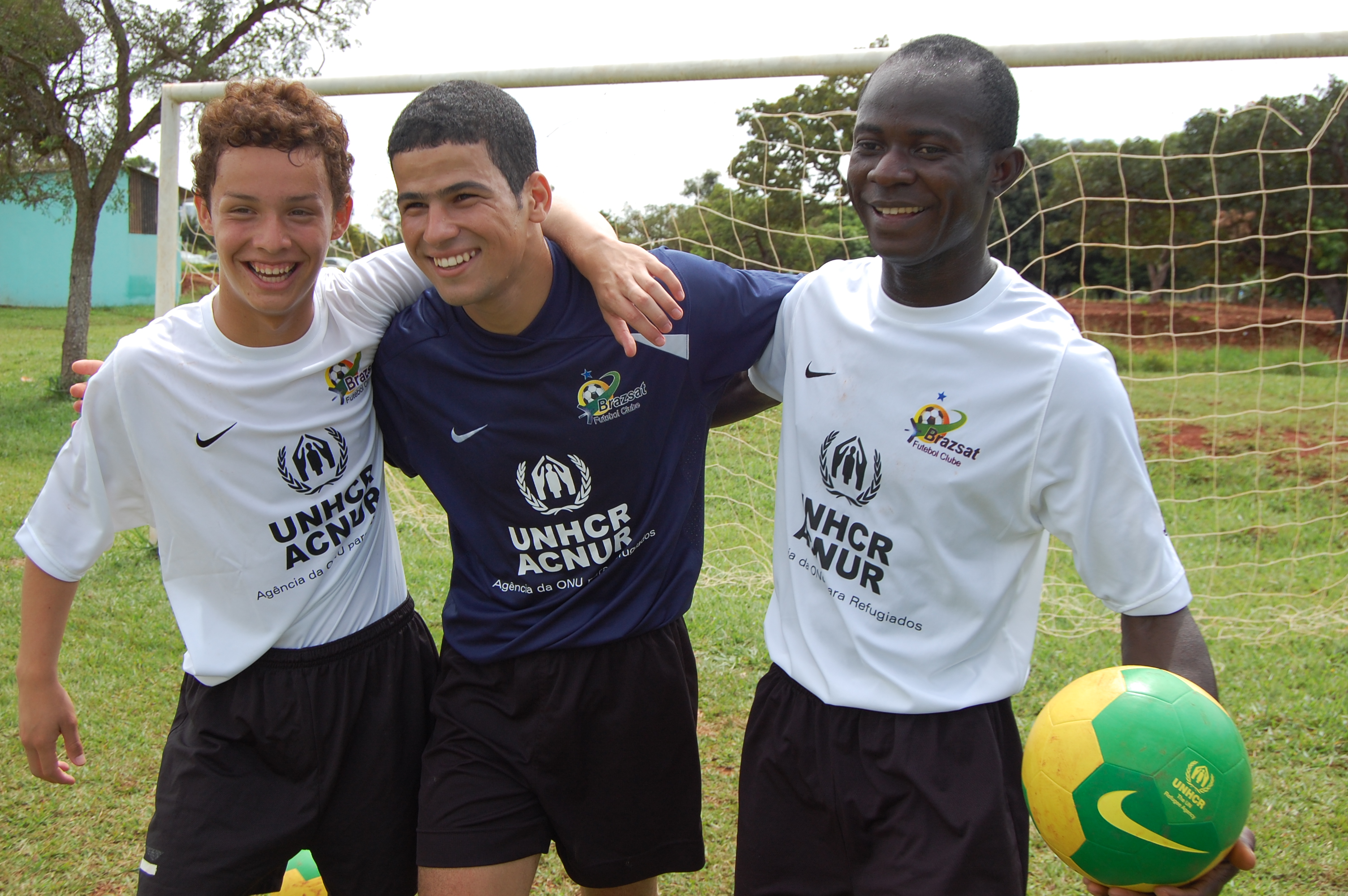 Brazil: sports facilitate the local integration of young refugees.