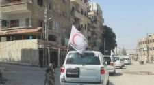 Humanitarian Convoys Reach Last Two Besieged Areas in Syria (For The Media)