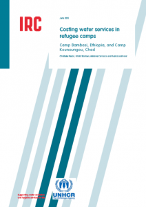 Costing of Waster Services in Refugee Camps (IRC and UNHCR, 2015)