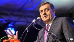 Milorad Dodik, the president of Bosnia-Herzegovina's Republika Srpska entity. 