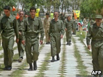 MKO members at Camp Ashraf in 2006