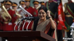 Indian External Affairs Minister Sushma Swaraj (file photo)