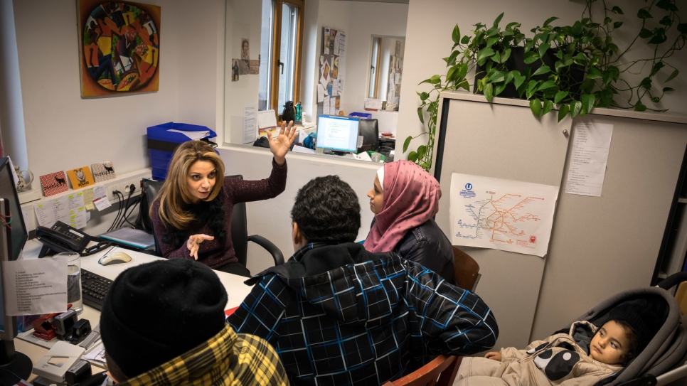 En plus de fournir un abri, Ute Bock Haus est un lieu d'éducation et d'encouragement. 