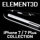 Element3D - iPhone 7 / 7 Plus Collection - 3DOcean Item for Sale