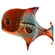 Animate Semi-transparent Fish Model - 3DOcean Item for Sale