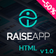 RaiseApp - UI Kit & Website Template - ThemeForest Item for Sale