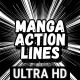 Manga Action Lines Background Pack 4K - VideoHive Item for Sale