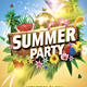 Summer Party / Summer Beach Party - GraphicRiver Item for Sale