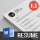 Resume - GraphicRiver Item for Sale