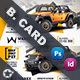 Car Sales Business Card Templates