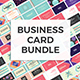 Professional & Creative Business Cards Bundle