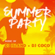 Summer Party Flyer Template