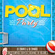 Pool Party Flyer Poster