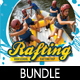 Rafting Flyer Poster Banner Bundle 1