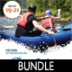 Rafting Flyer Poster Banner Bundle 2