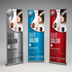 Hair Salon Roll-up Banner