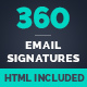 360 Professional E-Signature Templates - GraphicRiver Item for Sale