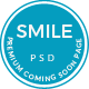 Smile Coming Soon. Under Construction Page.