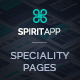 SpiritApp Speciality Pages