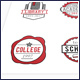 Education Vector Badges Logos