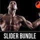 3 in 1 Fitness & Sport Activity Slider Bundle