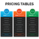 Pricing Tables