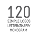 120 Simple Logo Collection