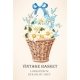 Vintage Basket with Flowers