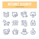 Internet Security Doodle Icons - GraphicRiver Item for Sale