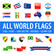 All World Flags - Grand Collection - GraphicRiver Item for Sale